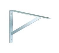 Gedotec Athena Heavy Duty Angle Shelf Bracket - Depth 600 mm - Galvanised Grey - Wall Mount - 300 kg Load Capacity