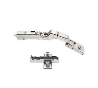 Gedotec Cup Hinge Tiomos Mirro | 1 Piece | for Mirror & Glass Doors | Automatic Opening | Opening Angle 125° | Made in Germany | with Mounting Plate
