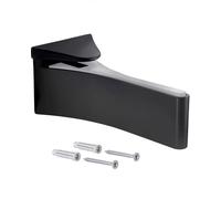Gedotec Design Shelf Bracket - Metal wall Shelf - Black Anodized | 1 piece - Heavy Duty Shelf Bracket | MAFOS | Shelf Thickness 6-30 mm | Shelf Support with Load Capacity up to 50 kg | Shelf Support
