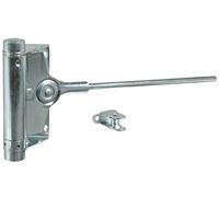 Gedotec Door Closer Inner Door Rod Door Closer with Spring Door Spring with Closing Force 60 kg Stainless Steel Gate Closer 1 Piece Automatic Spring Closer for Garden Gate & Room Door, Galvanised