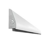 Gedotec Draught Excluder for Doors | Door Seal Made of Aluminium | 1 Piece CCE Door Seal for Screwing or Gluing - Length: 840 mm | Aluminium Silver Anodised | Door Draught Stopper with Brushes | Door