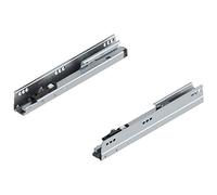 Gedotec Drawer Rail Full Extension 270 mm with Blumotion Damping | Body Rail Load Capacity 30 kg | Soft-Closing Drawer Slide with Self-Closing | 1 Pair - Pull-Out for Blum Tandem Box 578.2701B