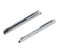 Gedotec Drawer Rail Full Extension 450 mm with Blumotion Damping | Body Rail Load Capacity 30 kg | Soft-Closing Drawer Slide with Self-Closing | 1 Pair - Pull-Out for Blum Tandem Box 578.4501B