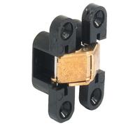 gedotec Furniture Hinge einlass-scharnier Vidi Super for Invisible Stop Drill-in Thick Wood AB 12 mm Door with Opening Angle 180° Buoyancy 8 kg Each Pair Brand Quality Your Living Area - 1 Stück