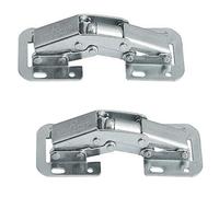 Gedotec Furniture Hinge Mont - Steel zinc Plated, 2 Stück - mit Schließautomatik