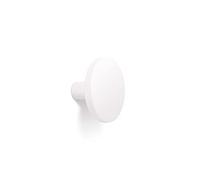 Gedotec Furniture knob, Antique, Cabinet knob, White matt, Como, Metal Door knob, Round, Drawer knob, Diameter 41 mm, Kitchen cabinets and Doors, 4 Pieces - Furniture knob with Screws