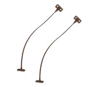 Gedotec H3951 Hatch Holder for Furniture Doors & Bar Compartments - Brown Plastic, 200 mm - Pack of 1 Flap Rope for Cupboard Doors