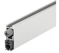 Gedotec Lowerable Floor Seal - Silver Grey | DDS 12 | Length 930 mm - Can Be Shortened | Automatic Door Seal for Draught Excluding and Anti-Cold Wind Protection