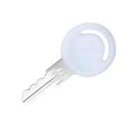 Gedotec Public & Private General Key for Combination Lock - For Emergency Opening without the Number Code - Key with White Plastic Cap