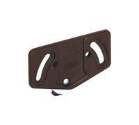 Gedotec Slide Line 55 Sliding Door Trolley Cabinet Track for Sliding Door System Wheels for Lower Rail 30 kg Plastic Brown 1 Piece Drive for Furniture Sliding Doors