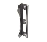 Gedotec Stainless Steel Striking Plate | 1 Piece - Angled Striking Plate for Garden Gates & Doors | Gate Stop 180 mm | Solid Flap Striking Plate with Material Thickness 3 mm