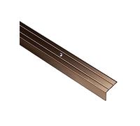 Gedotec Stair Profile Aluminium Step Edge Profile Aluminium Angle Profile Brass 2000 mm Floor Profile