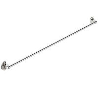 Gedotec Tie Holder Cabinet Door Tie Holder Compact H7098 Width 425 mm Hole Spacing 400 mm Nickel-Plated Steel Polished 1 Piece Tie Hanger