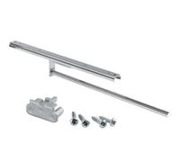 Gedotec Towel Rail | H6008 | Pull-Out Towel Rail 1-arm extendable | 1 Piece | Towel Rail Length 465 mm in Polished Chrome | Bathroom & Kitchen Cabinet Towel Rail Swivel 90degree | Made in Germany