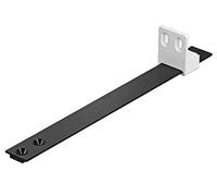 Gedotec Towing Hinges Kühlschrank-scharnier Door Hinge for Einbau-Kühlschränke Behind Doors | Black Plastic White | Made in Germany 1 Pieces Möbel-scharnier Incl. Mounting Material