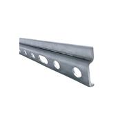 Gedotec Wall Rail Hanging Cabinet Hanging Rail - Wall Cabinet | Mounting Rail with Length 1250 mm | Galvanized Steel | Load Capacity 240 kg | 1 Piece - Metal Hanging Rail Without Screws