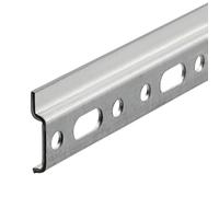 Gedotec Wall Rail Kitchen Cupboard Hanger Hanging Rail - Top Cabinet | Length 1250 mm | Galvanised Steel | Mounting Rail for Hanging Cabinets | 1 Piece - Hanging Rail Metal for Screwing
