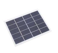 Gedourain 3W Polycrystalline Silicon Solar Panel Efficiently Charges Security Cameras for Outdoor Use