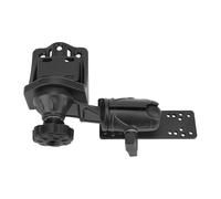 Gedourain Aluminum Alloy Fish Finder Mount Vibration Reduction Shock Absorption Bracket for Boat Fishing