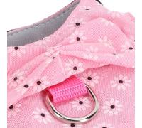 Gedourain Bunny Harness and Leash Set Soft and Comfortable Escape Proof Design for Small Pets Like Rabbits and Guinea Pigs, Polyester, 1 Unit (M)