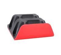 Gedourain Convenient Dual Controller Charging Dock with LED Indicators for Slim/Edge Controllers and Short Circuit Guard (Red Black)