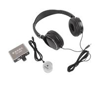 Gedourain Double Probe Water Leak Detector for Water Pipe Steel Pipe Cement Sound Amplification Rechargeable Leak Detection Tool for Building Pipes