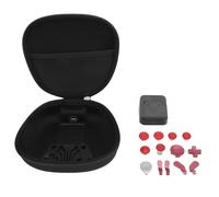 Gedourain Game Controller Series 2 Complete Red Component Pack with Case Charging Dock Thumbsticks Paddles D Pads for Pro Gamers