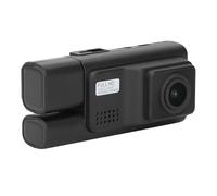 Gedourain HD 1080P 3 Channel Dash Cam Rotatable Screen Motion Detection Driving Recorder for Wide Monitoring Truck Drivers