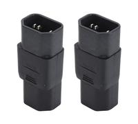Gedourain IEC320 C14 to C21 PDU Adapter Durable Power Solution for Equipment On-the-go 2Pcs Portable