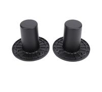 Gedourain Metal Speaker Stand Top Hat Adapter for DJ PA Setup Aluminum Alloy Durable 2 Pack 102x102x80mm