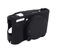 Gedourain Silicone Protective Camera Case Anti Slip Lightweight Soft Cover for SX740 SX730 Digital Camera for Outdoor Recording (Black)