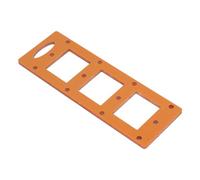 Gedourain Socket Box Hole Opener Efficient 86 Socket Cutting Template for Woodworking Cabinet,Accurate Switch Line Box for Hobbyists 70 X 60mm