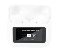 Gedourain Translator Earbuds Wireless Intelligent Language Translation Device for Global Travelers Real-time Interpretation with Touch Control for Business Meetings, 2 Pairs Earbuds for