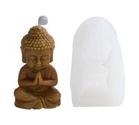 GEDOX Buddha Silicone Mold for Resin, Buddha Candle Mold - Silicone Buddha Molds,Buddha Mold for Craft Candle Making, Buddha Silicone Candle Molds, Molds