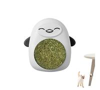 GEDOX Cat Licking Ball, Lollipop Ball Wall with Cat, Wall Ball with Cat, Cat Chew Toy - Cat Toy, Strong Natural Adhesive, Bite