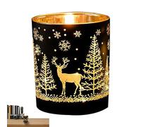 GEDOX Christmas Candles Decorations, Long Lasting Christmas Scented Candles, Fragrant and Durable Candles with 26-28 Hours Burn Time for Home Decor