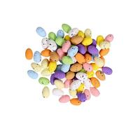 GEDOX Easter Egg Decoration for Arts and Crafts, Colorful Eggs for DIY Easter Decoration Kit, Speckled Foam Eggs, Eggs, Colorful Decoration for Easter Party,