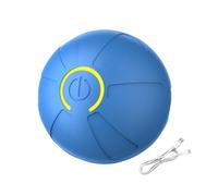 GEDOX Electric Rolling Ball - Removable Automatic Rolling Ball | Electric Pet Ball | Smart Bouncing Busy Ball | Rechargeable Bouncing Busy Ball with Light for Pets