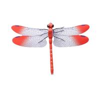 GEDOX Fly Pendant - Realistic & Portable Dragonfly Shaped Fly Trap | Portable Fly Necklace | Natural Dragonfly Fly Repeller - Fly , 14CM dragonfly yellow pin style, See