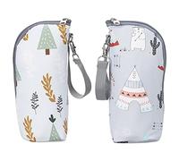 Gedox Insulated Mam Bottle Bag - Waterproof Thermal Feeding Tote for Baby, Oxford Cloth Bottle Storage Bag with Warm Lining