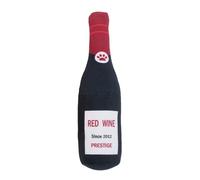 GEDOX Puppy Teething Toys - Wine Bottle Dog Toy | Champagne Shape Dog Squeaky Chew Toys | Interactive Dog Chew Toy For Small Medium And Large Dogs - Present Festival Reward