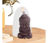 GEDOX Silicone Buddha Candle Molds, Buddha Candle Molds | Buddha Silicone Candle Mold | Buddha Mold for Craft Candle Making, Candle Molds