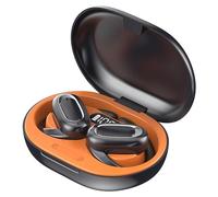 GEDOX Wireless Hanging Headphones, Bone Conduction Wireless Earbuds with Ear Clip, Wireless Headphones, Cycle Workout Headphones