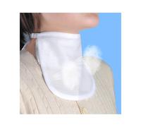 GEDRACKPMYN Neck Trachea Cover, Tracheostomy Shower Cover Neck Stoma Protector, Double Layer Stoma Protector Shower Collar Adjustable Tracheostomy Cover