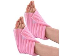 GEDRACKPMYN Soft Comforting Heel Protector Pillows, Pressure Relieving Bed Sores Foot Support Pillow, The Elderly in Bed Care Heel Pressure And Ulcer Relief, A pair,Pink