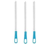 GEDRACKPMYN Tracheostomy Sterile Brushes, 3Pcs Bottle Straw Cleaning Brush Set, Pipe Cleaners Brushes with Comfortable Plastic Handle (8mm 10mm 12mm)