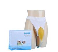 GEDRACKPMYN Urine Catheter Bag, Urine Bag Collector Silicone Collector, Wearable Urinal System, Portable Urinal External Catheter,Women