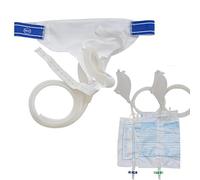 GEDRACKPMYN Urine Collector with 2 Urine Catheter Bags 1000ml/2000ml, Portable Wearable Ventilate Urinal Bag, 3 Type Optional for Man Woman Elderly,Man (normal)