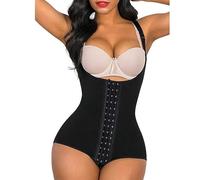 Geduoer Black Corset for Women Shapewear With Strap,Waist Trainer Tummy Control Butt Lift S Scurve For Wedding Party Daily Life Postpartum Recoveru (XS)
