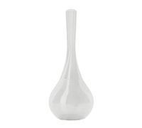 Gedy Adelaide White, Dimensions and Weight: 40.3 x 16.5 x 16.5 cm & 0.7 kg, Made of Ceramic, Finish, Toilet Brush Design by R&S, 2 Year Warranty, Unica
